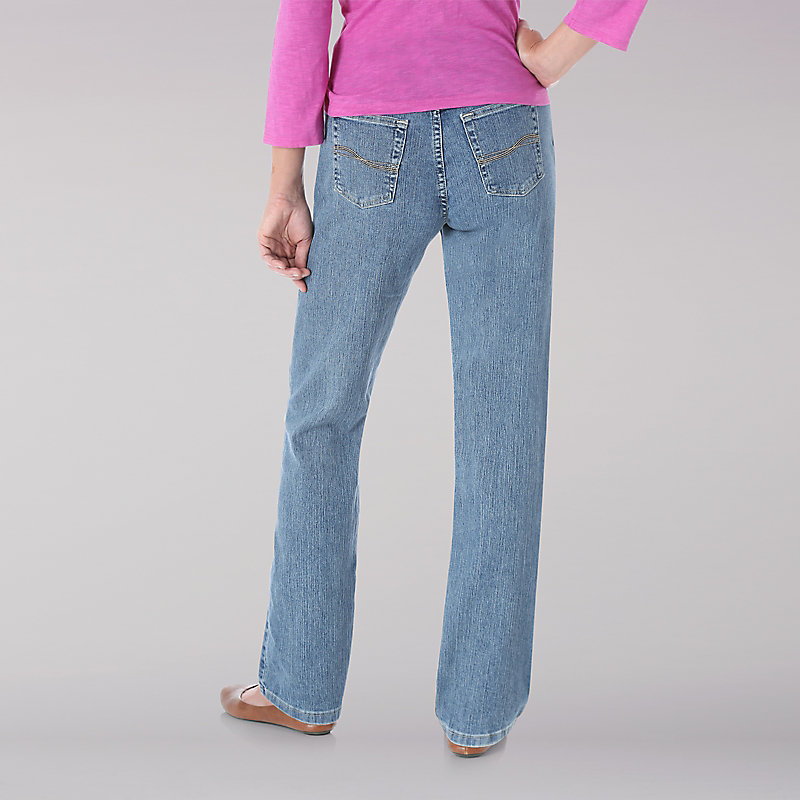 lee rider classic fit straight leg jeans