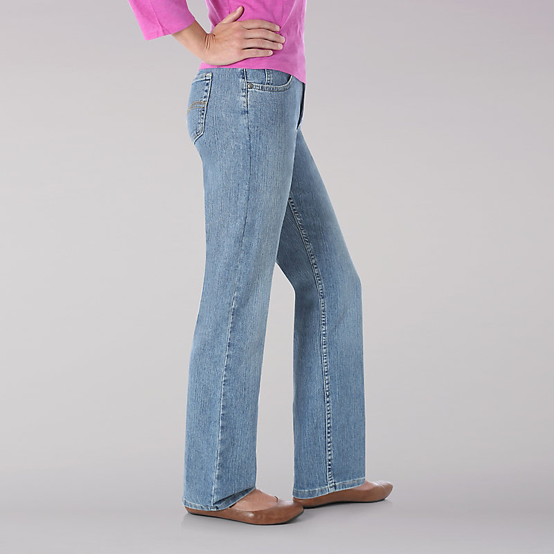 lee rider classic fit straight leg jeans