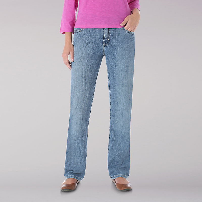 lee rider classic fit straight leg jeans