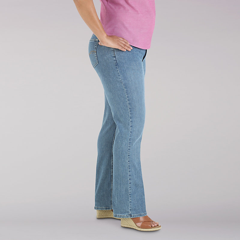 lee riders women's plus relaxed fit jeans