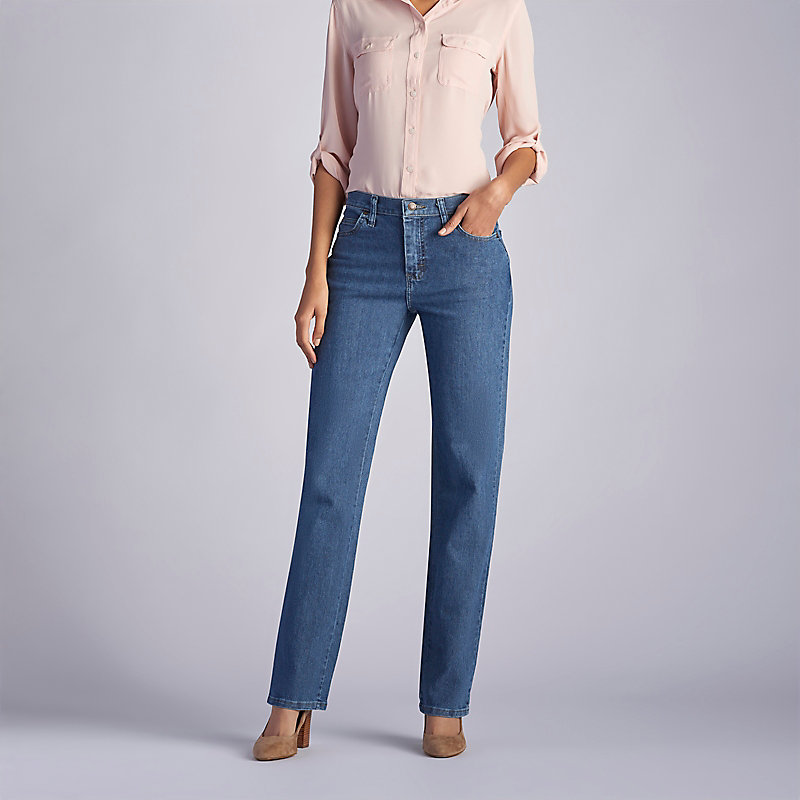 Lee Original Relaxed Fit Straight Leg Jeans - Petite