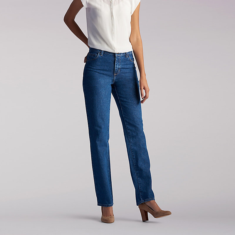 Lee 100% Cotton Relaxed Fit Straight Leg Jean