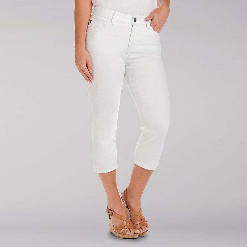 lee easy fit capri jeans