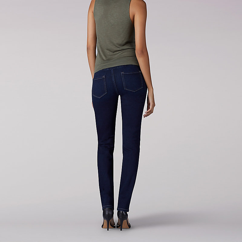 lee sculpting slim fit slim leg pull on jean