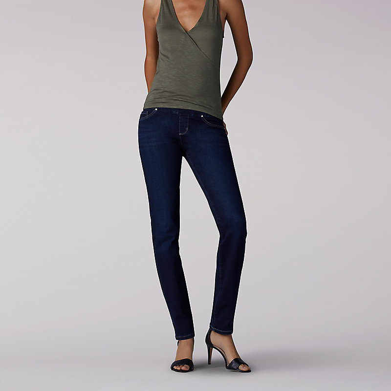 lee slimming fit skinny leg jeans