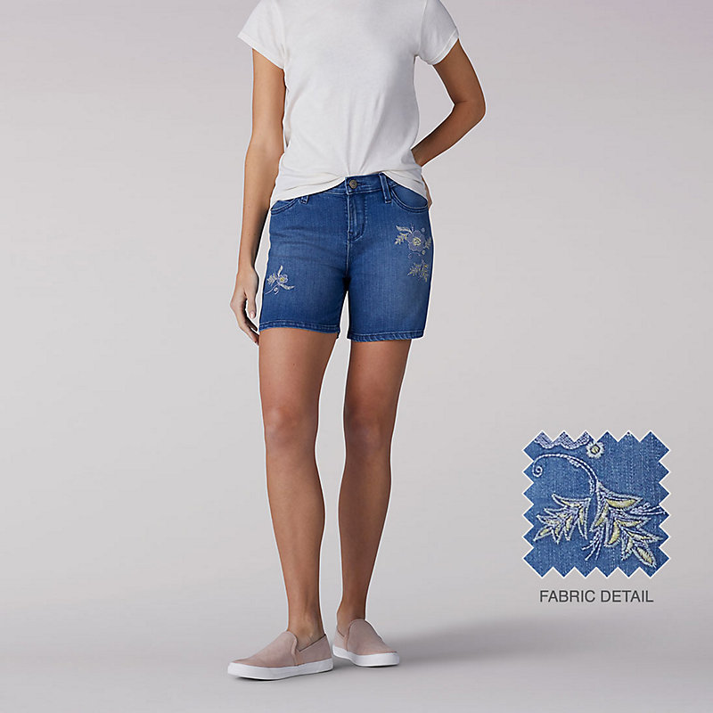 Lee Modern Series Embroidered Cora Shorts