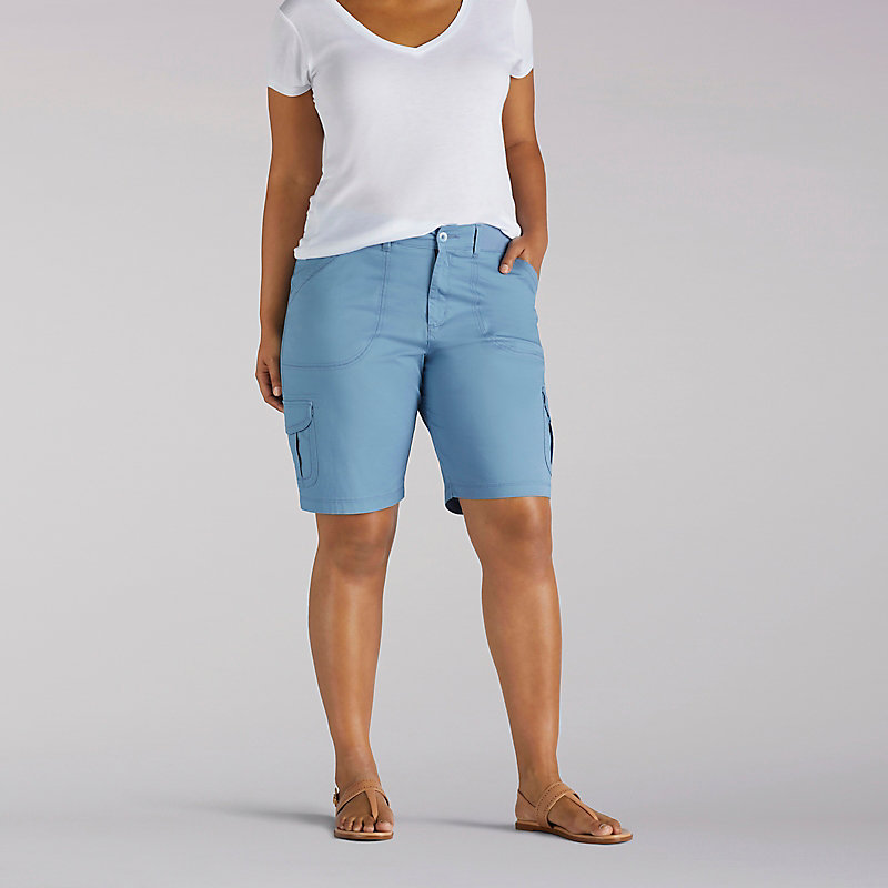 Lee Relaxed Fit Diani Knitwaist Bermuda Short - Plus