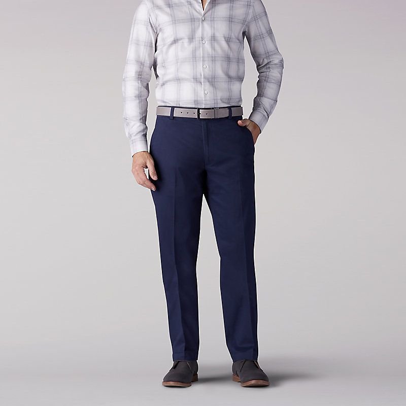 Lee Premium Tri-flex No Iron Relaxed Fit Pants