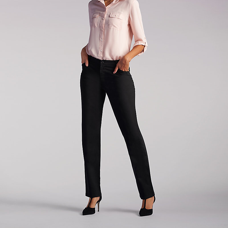 Lee Relaxed Fit Straight Leg Pant (All Day Pant) - Petite