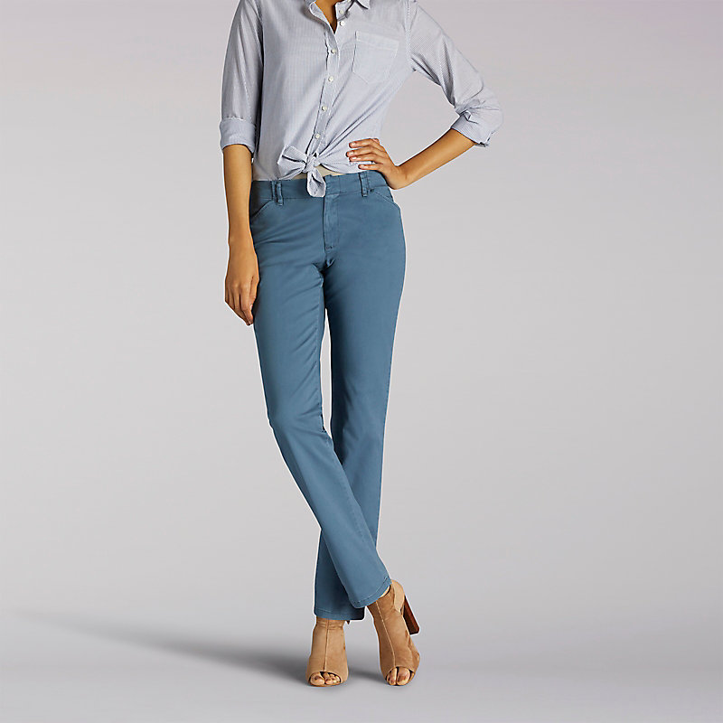 Lee Pantaloncini Chino Donna Regular Fit Walkshort – Vestibilità Regolare – Colori Vari