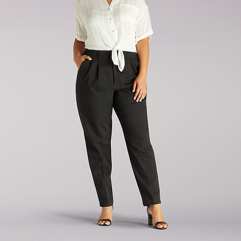 Lee Side Elastic Pants - Plus