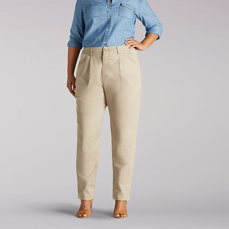 Lee Side Elastic Pants - Plus