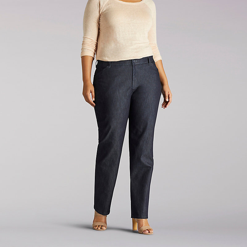 Lee Relaxed Fit Straight Leg Pant (All Day Pant) - Plus