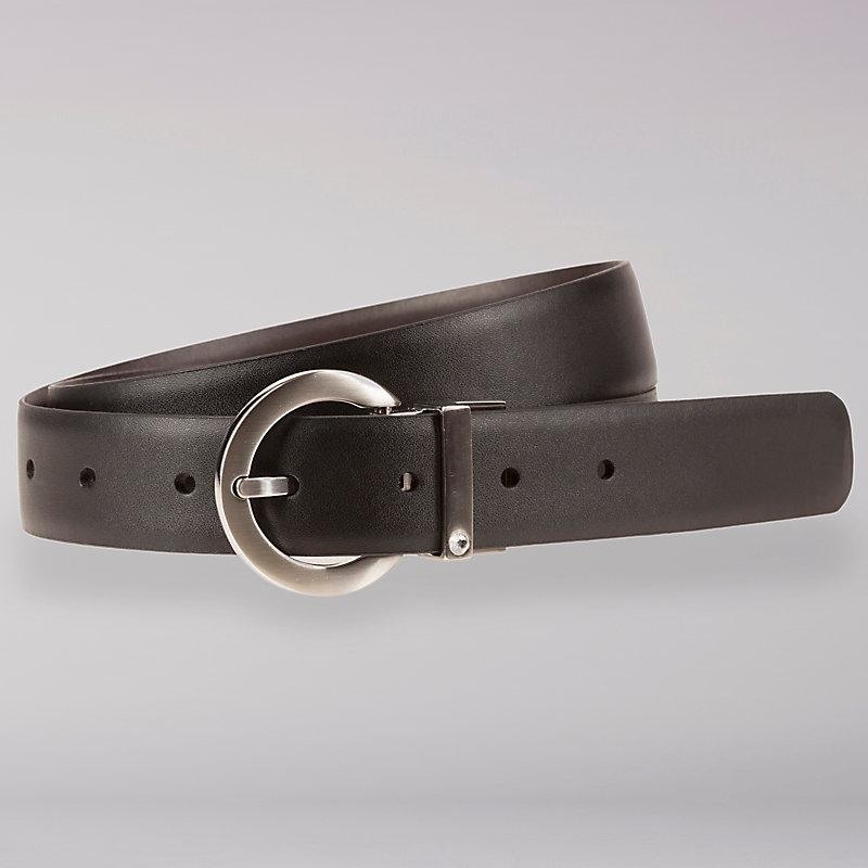 Lee Reversible Black & Brown Leather Belt - Women