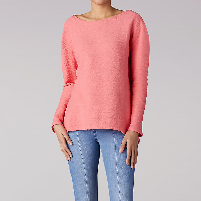 Lee Long Sleeve Tonal Stripe Sweater