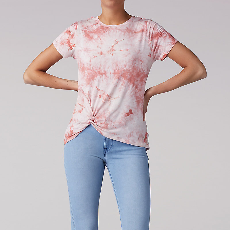 Lee Short Sleeve Tie Dye Top