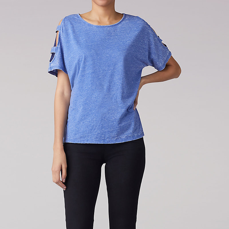 Lee Elbow Sleeve Strap Top