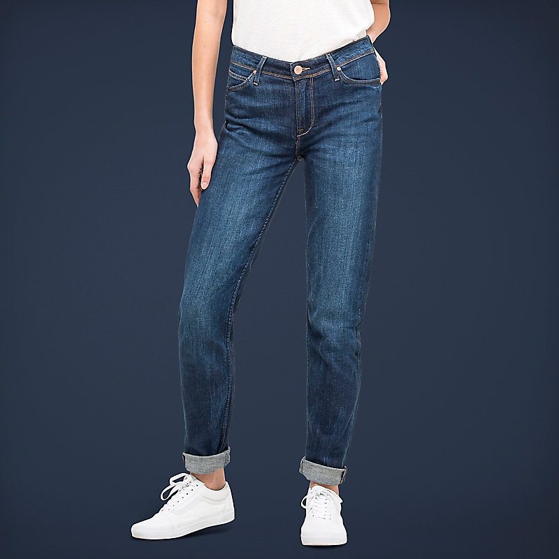 Lee European Collection  - Sallie Relaxed Fit Slim Leg Boyfriend Jeans