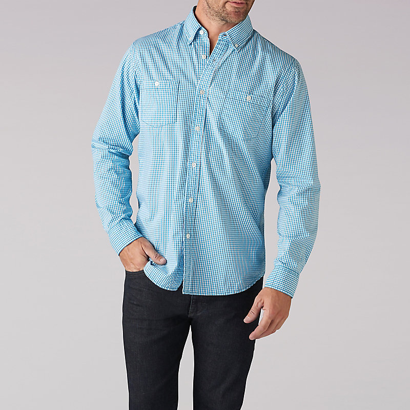 Lee Extreme Motion Gingham Shirt