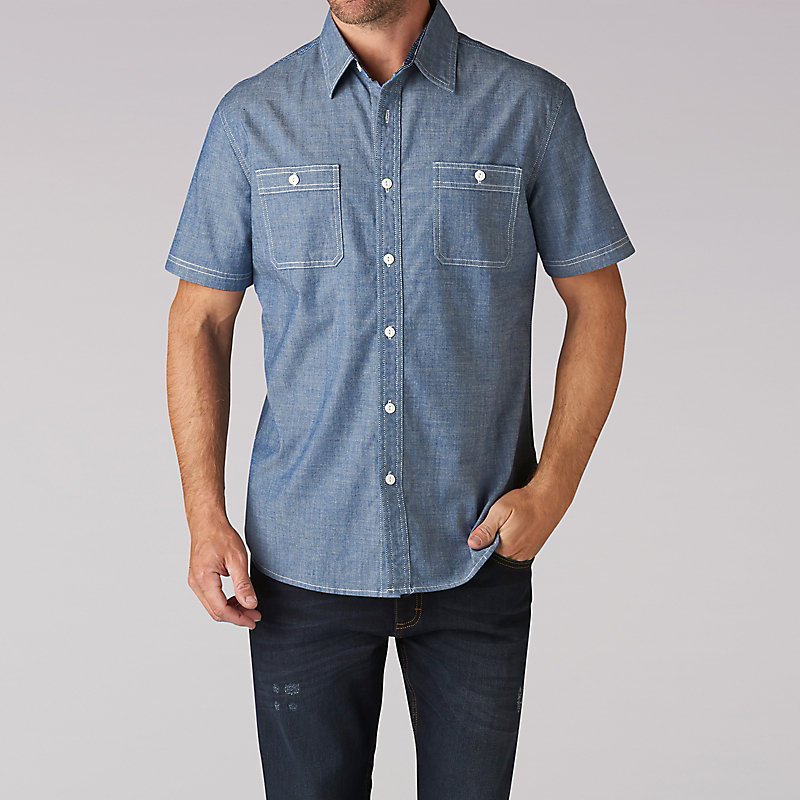 Lee Short Sleeve Chambray Shirt