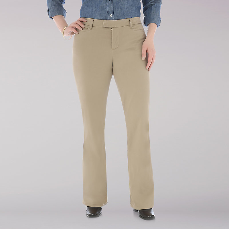 Lee Riders Midrise Stretch Twill Pant