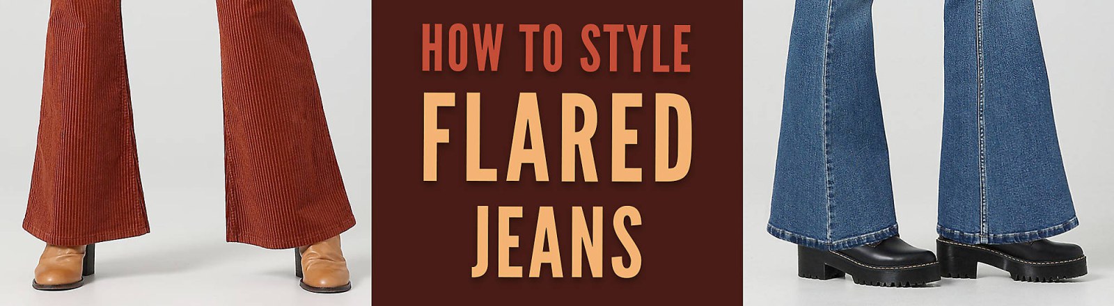 How to style flare jeans