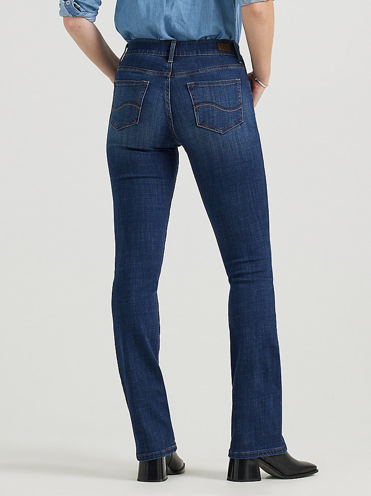 WOMEN’S FLEX MOTION REGULAR FIT BOOTCUT JEAN IN ROYAL CHAKRA