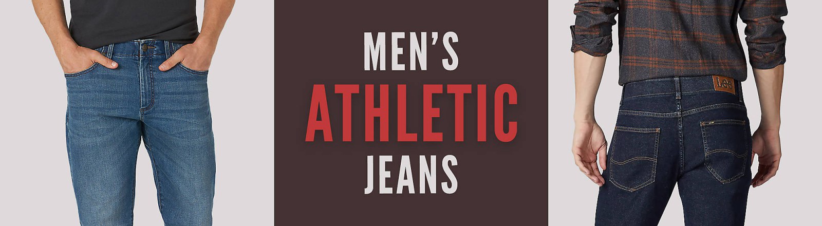 Mens Athletic Jeans