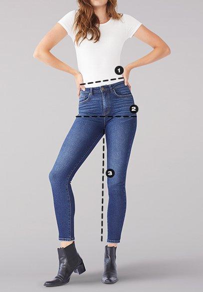 How to measure: Women's Bottoms