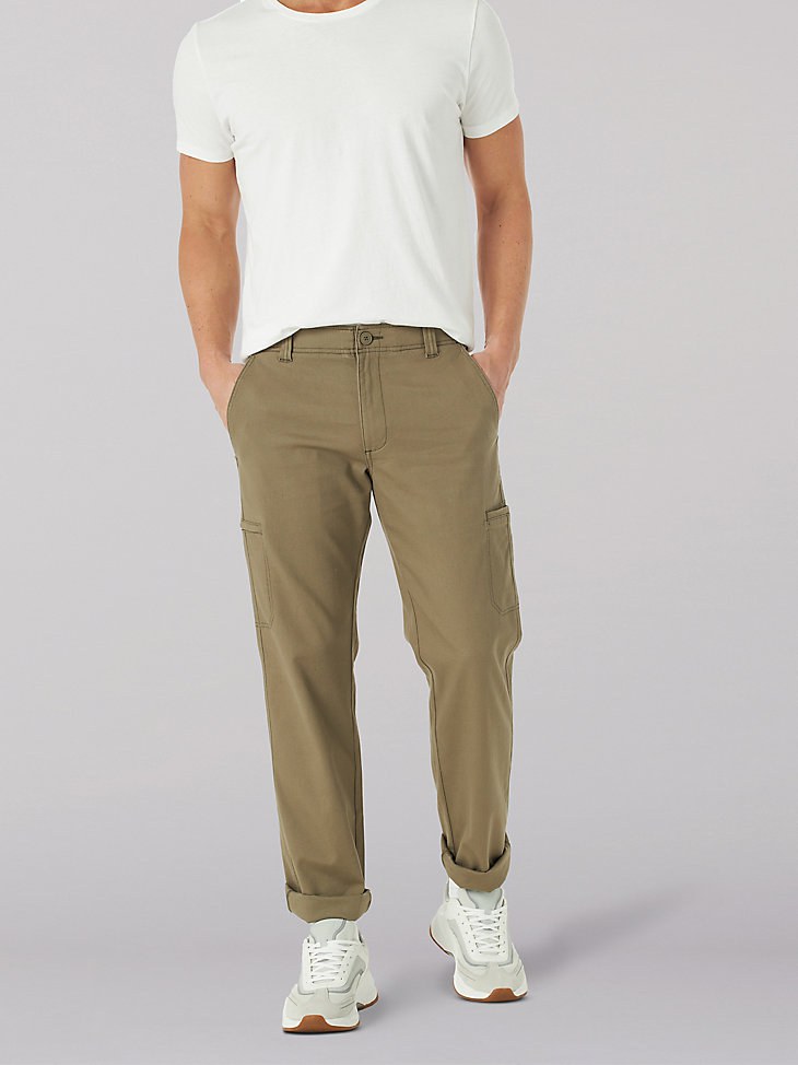 MEN'S EXTREME COMFORT STRAIGHT FIT CARGO PANT IN SIRUS