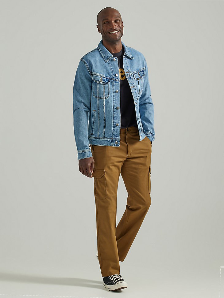 MEN'S EXTREME COMFORT CARGO TWILL PANT IN TUMBLEWEED
