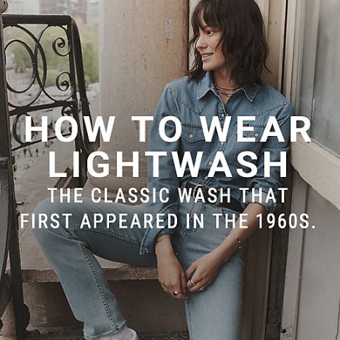 How To Wear Lightwash