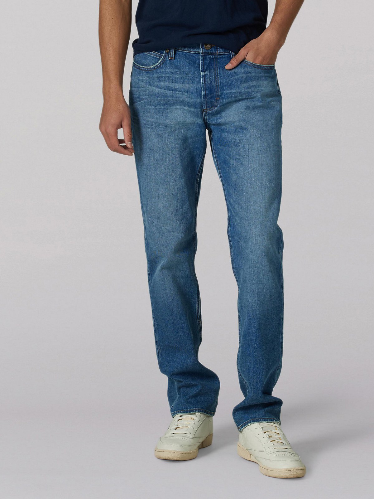 MEN'S HERITAGE 5 POCKET REGULAR FIT STRAIGHT LEG JEAN IN CHASIN