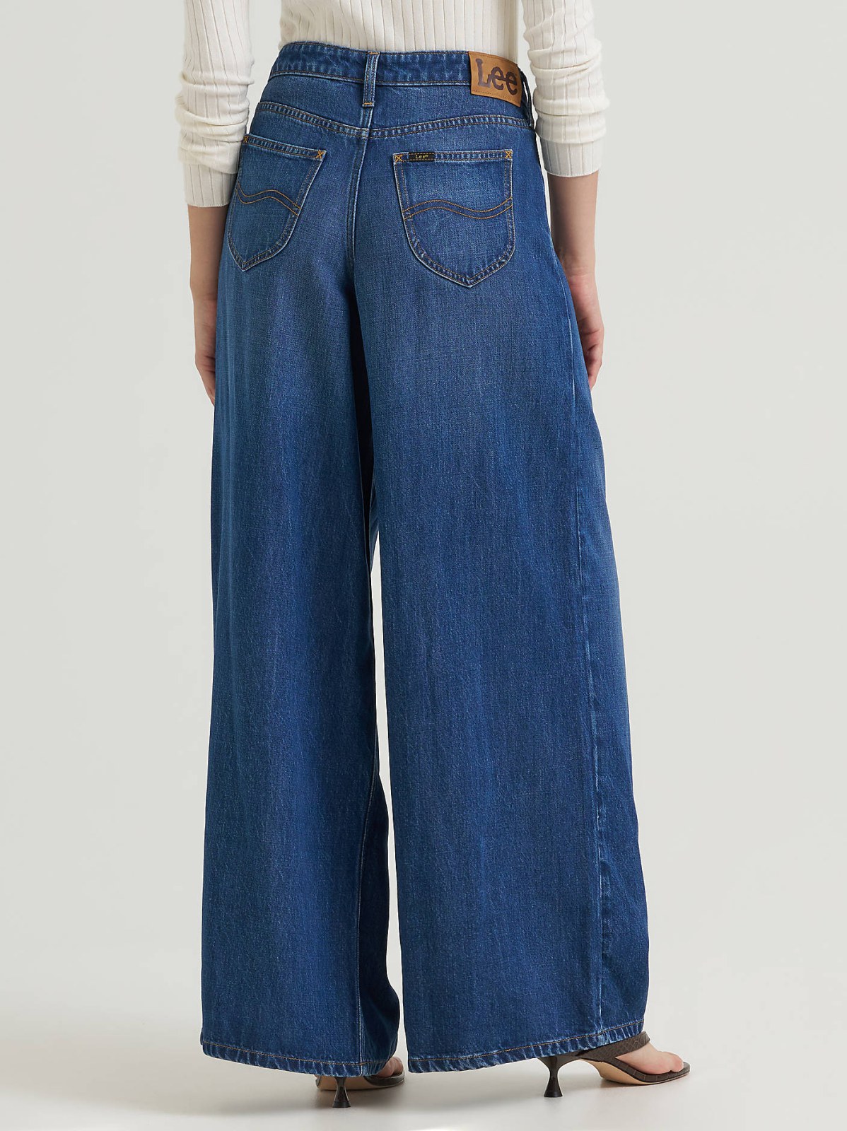 Women's Premium LQD Slouchy Pleated Trouser Jean - view 3