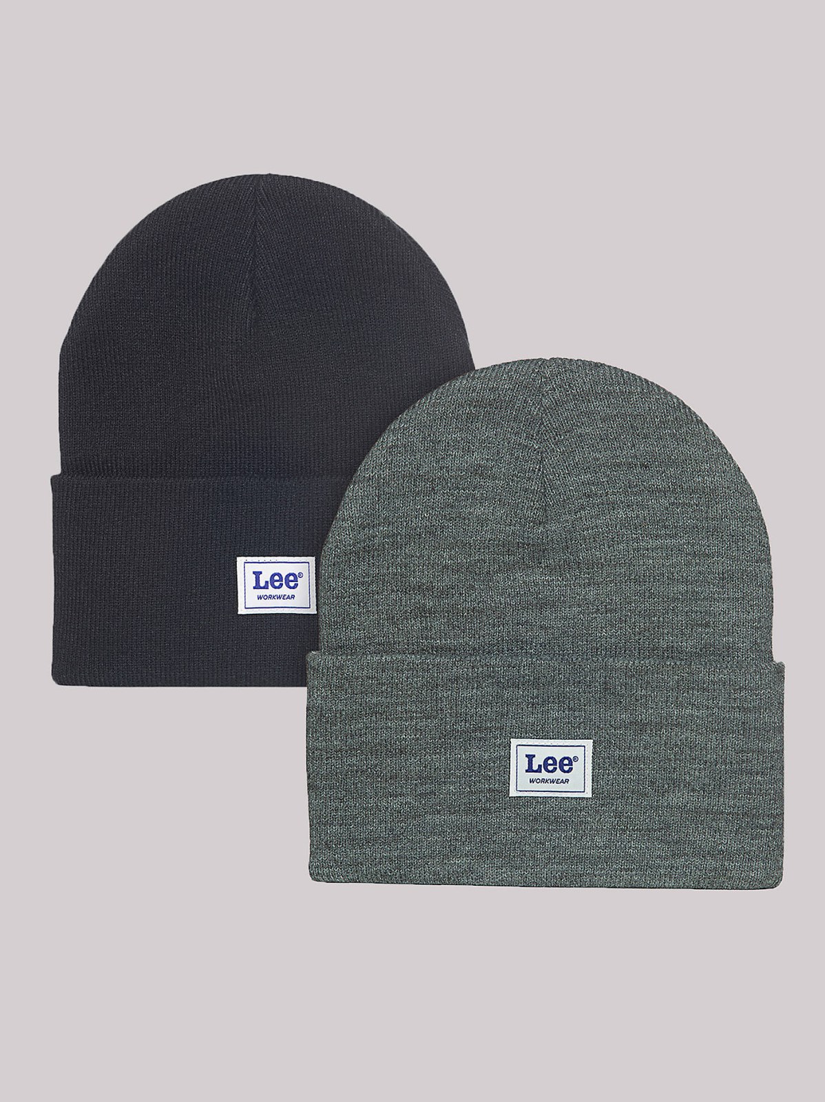 Workwear Logo Patch Beanie Set