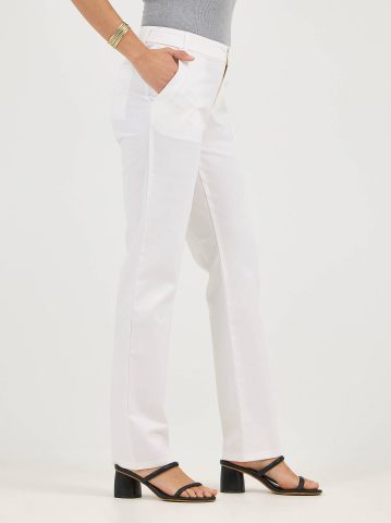Women's Wrinkle Free Relaxed Fit Straight Leg Pant