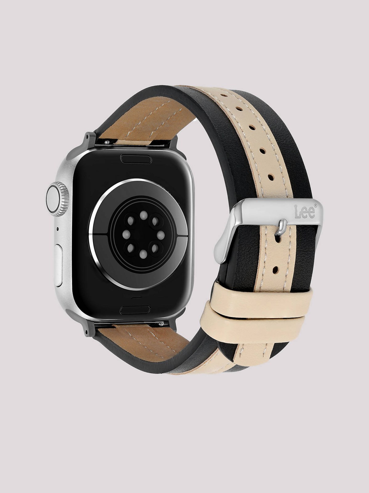 Two Tone Vegan Leather Universal Watchband - view 3