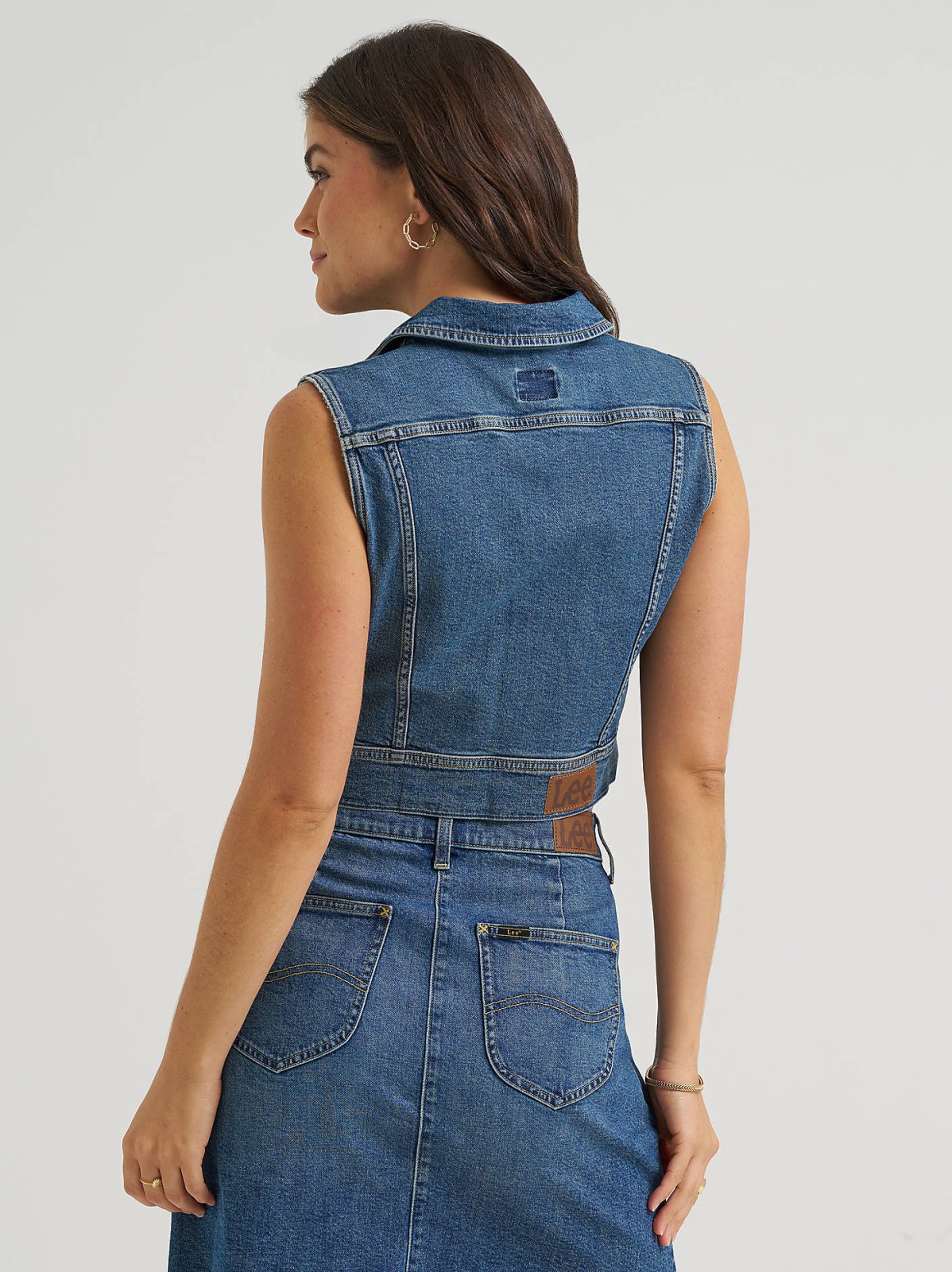Women's Crop Rider™ Denim Vest - view 3
