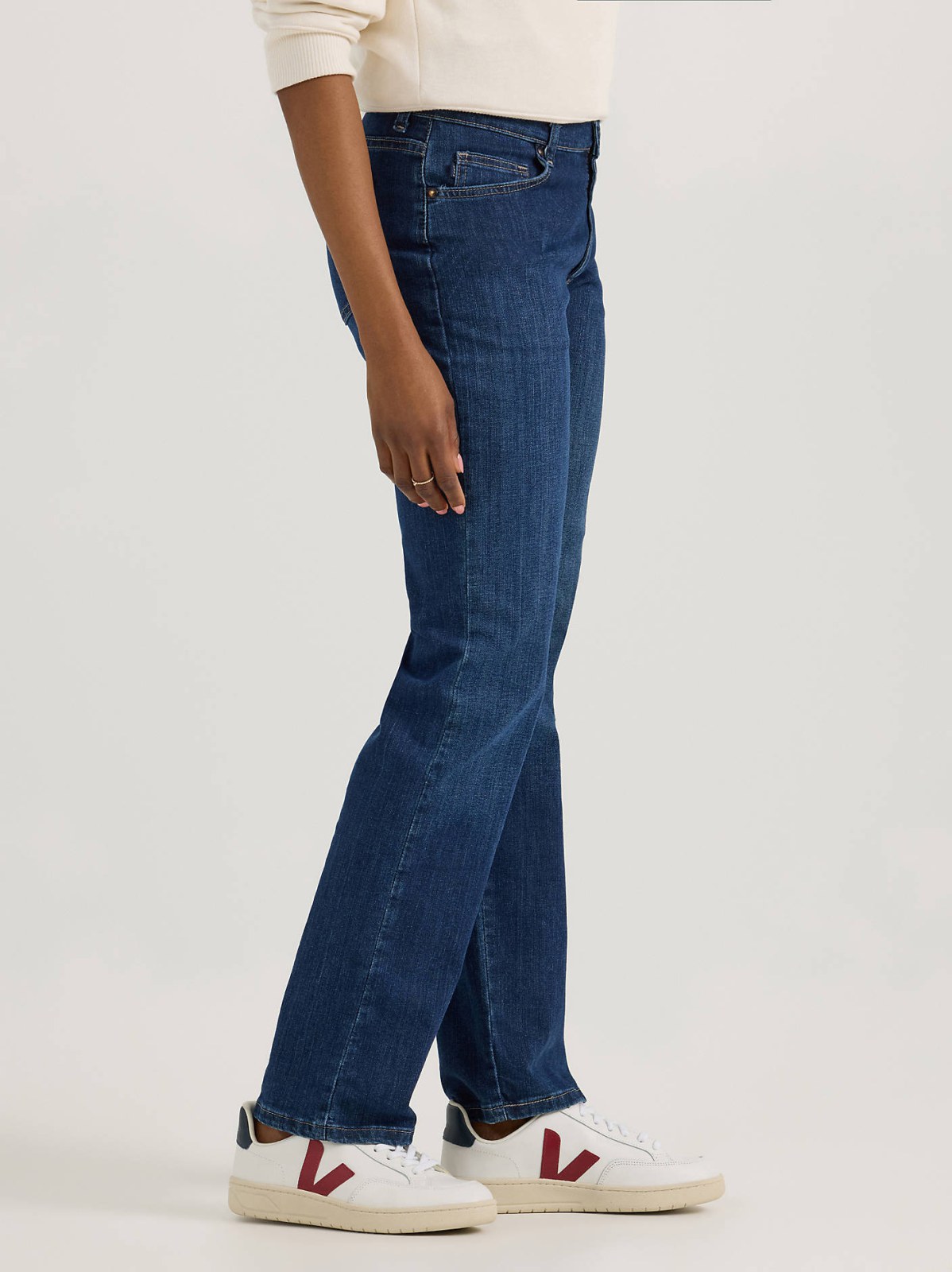 Women’s Stretch Relaxed Fit Straight Leg Jean - view 4