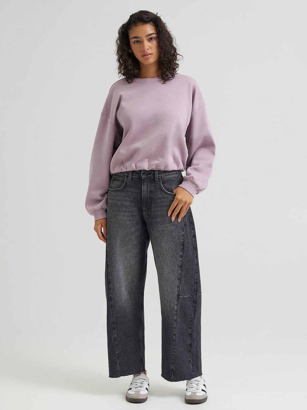 Women's Balloon Sleeve Sweatshirt - view 4