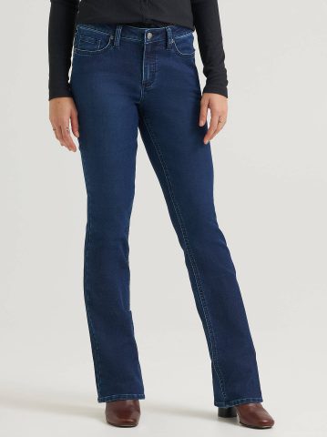 Women's Legendary Single Layer Warming Bootcut Jean — alternate view