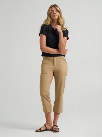 Women's Ultra Lux Comfort Flex-To-Go Utility Capri Women's Ultra Lux Comfort Flex-To-Go Utility Capri