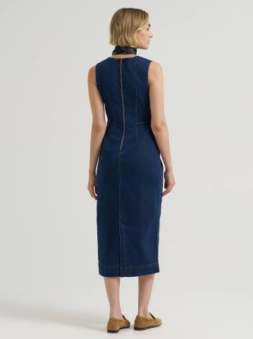 Women's Denim Sheath Dress