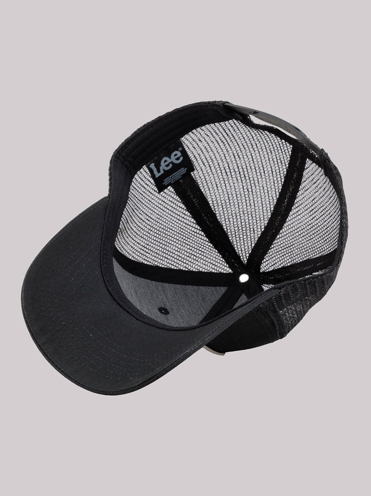 Men's Rubber Logo Patch Trucker Hat - view 5