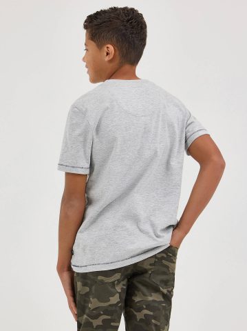 Boy's Split Twitch Logo Tee