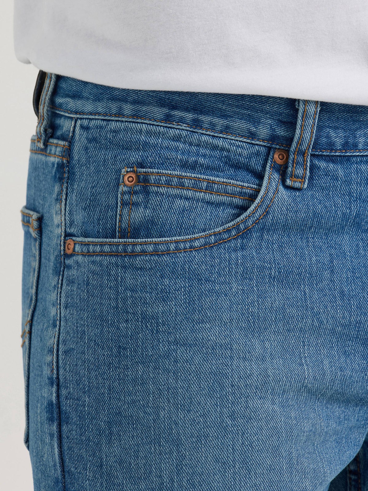 Men's 100% Cotton Regular Fit Straight Leg Heavyweight Jean - view 6