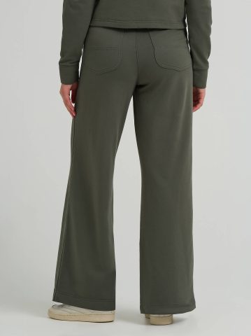 Women's Wide Leg Pull On Knit Pant