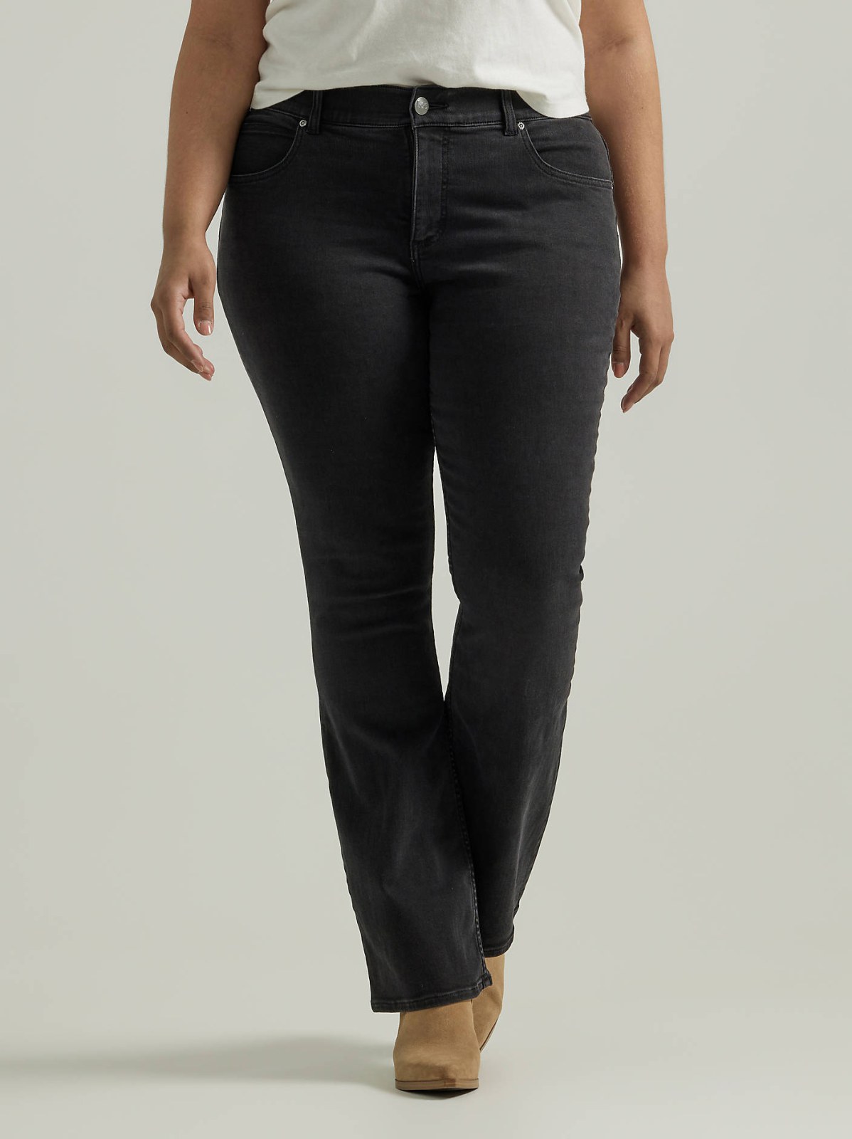 Women's Ultra Lux Comfort with Flex Motion Bootcut Jean (Plus) - view 2