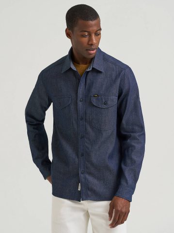 Men's Lee 101 70s Denim Overshirt