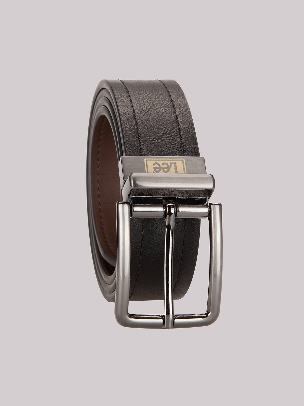 Men's Reversible Leather Belt - view 3